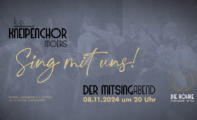 08.11.2024 – k.o. Kneipenchor-Mitsingabend