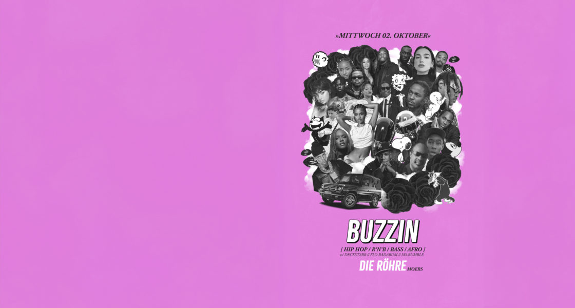 02.10.2024 – Buzzin – Best of Hip-Hop| RnB m| Bass | Afro